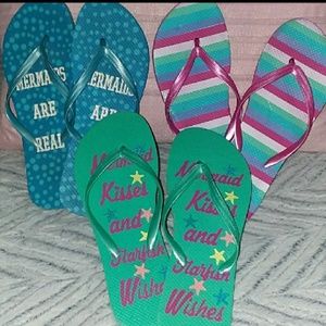 Mermaid Flip flops Bundle